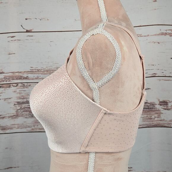 Wacoal Back Appeal Wirefree Contour Bra Rose Dust 856303 Size 34G - Picture 2 of 7